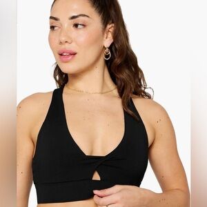EUC- Fabletics ‘Oasis’ Twist Front Crossback Medium Impact Sports Bra